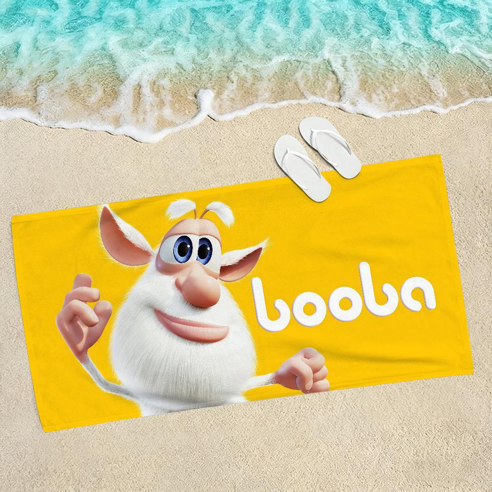 Funny Cartoon B-Booba Towel For Beaches Yoga Studios Gyms Hot Springs Swimming Pools And Picnics