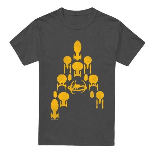 STAR TREK Unisex Adult Ship Delta T-Shirt