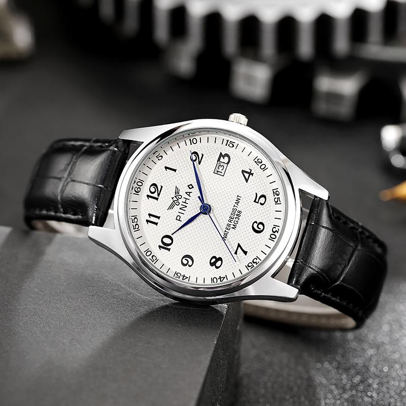 Casual Fashion Leather Strap Men Watches Montre de luxe homme New Best Products Dropshipping erkek saatleri Relogio