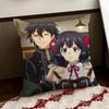 AnimeLTGSR Cushion Cover Reversible Soft Durable Pillow Cover Home  Car MultiScene Use for Daily Comfort