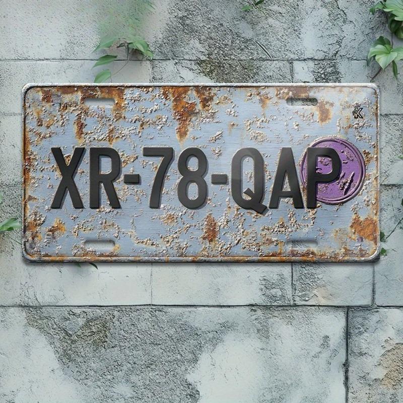 Arkansas USA Metal Wall Sign, Vintage State Decor 15x30cm