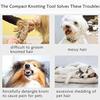 5 Pcs Pet Comb Knotting Comb for Cats Dogs Ergonomic Design Effective Pet Hair Removal Grooming Tool