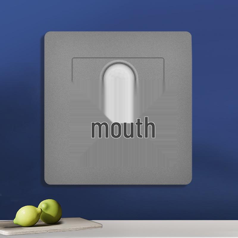 Priză UK 13A pentru perete gri cu încărcător Type-C și USB