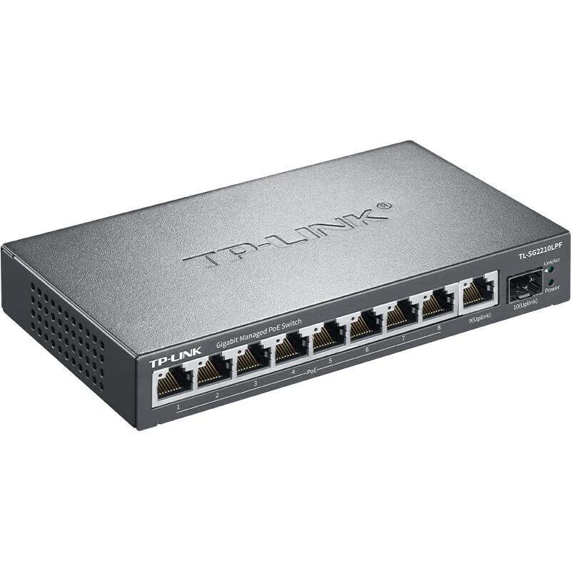 Tp-Link TL-SG2210LPF 10-Port Gigabit PoE Cloud Managed Switch