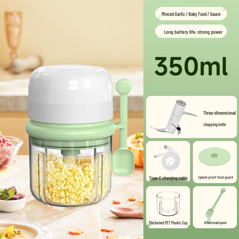 

Электрическая мини-чеснокодавилка и очиститель - Пресс, измельчитель и шинковка для чеснока для домашнего использования