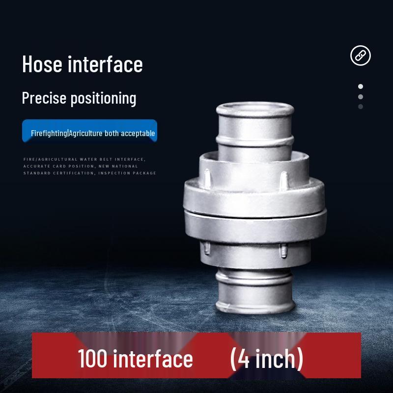 Sada hasičské spojky a hydrantového klíče