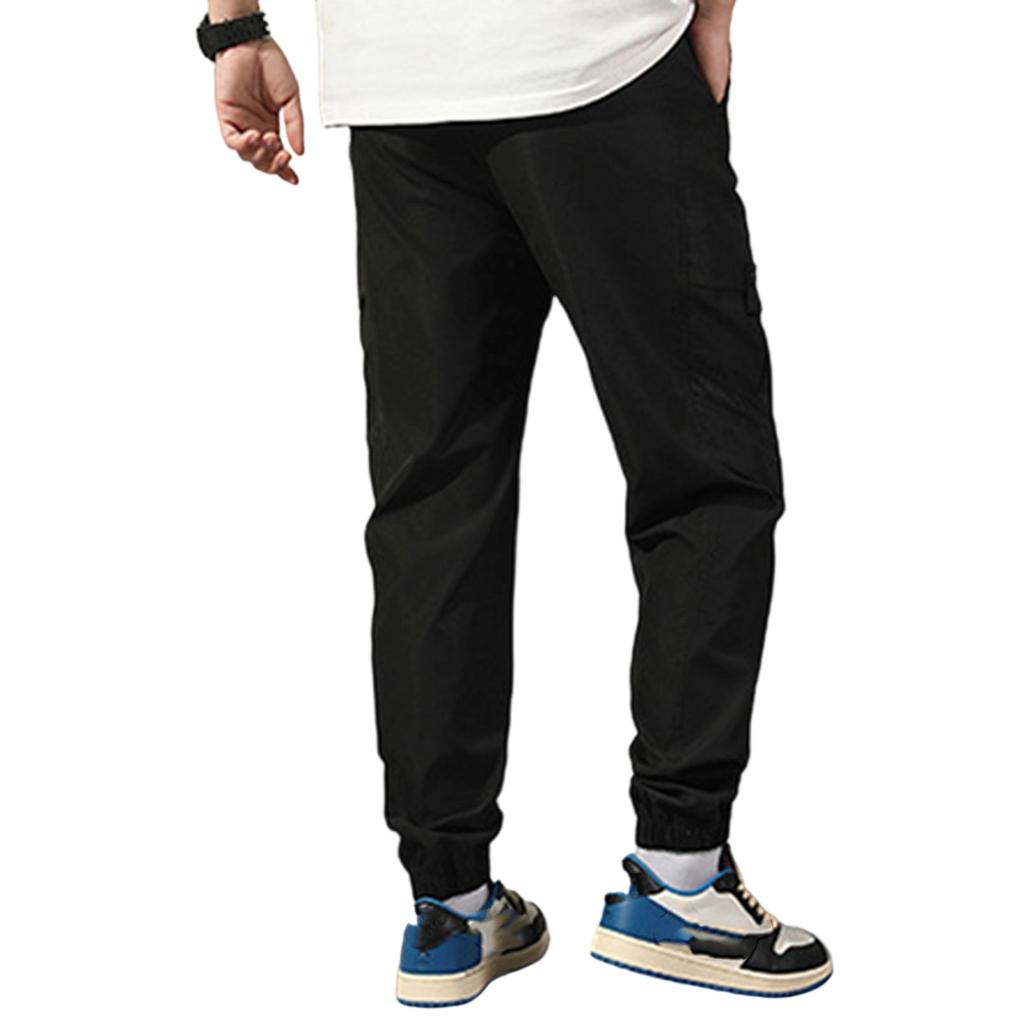 Męskie  Outdoorowe  Sportowe  Luźne  Wszechstronne  Wielokieszeniowe  Spodnie Robocze