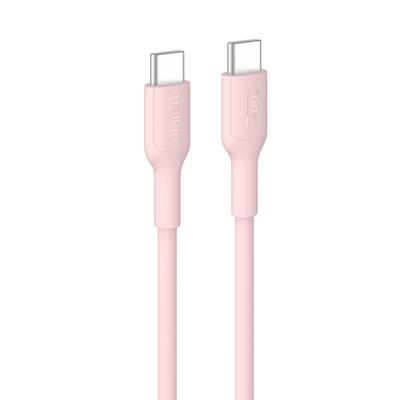 Belkin To Ultra Fast 60W PD Compatible with iPhone and Other Android CAB023fq2MPK USB-C USB-C Cable, Charging, 15/16, iPad, MacBook, Windows, Galaxy,