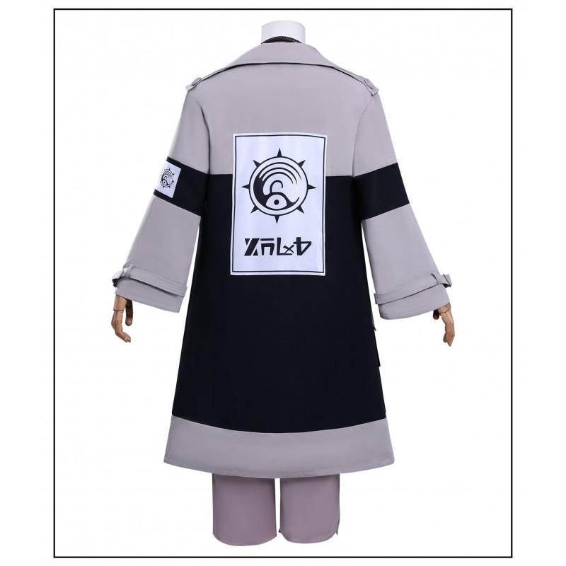 Game Anime Cosplay Costume Abyss War Demon Enji Outfit Printed Soft Fabric 2025 Street Trend Role Play