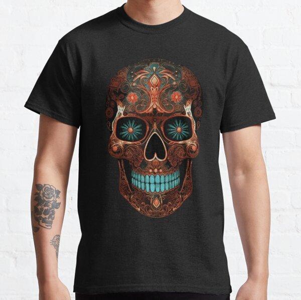 BEST SELLING Cinco de Mayo with Santa Muerte Skull Design #3 Classic T-Shirt S
