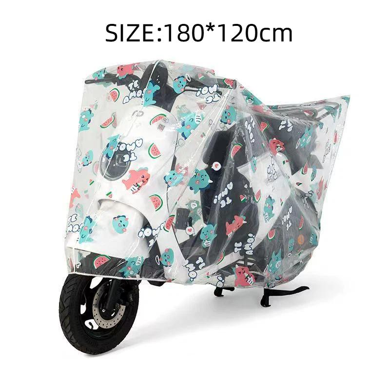 Motorcycle Waterproof Cover Universal Outdoor Protection Dust Motor Rain Cover Sunshade Dustproof Uv Electric Bicycle Protective