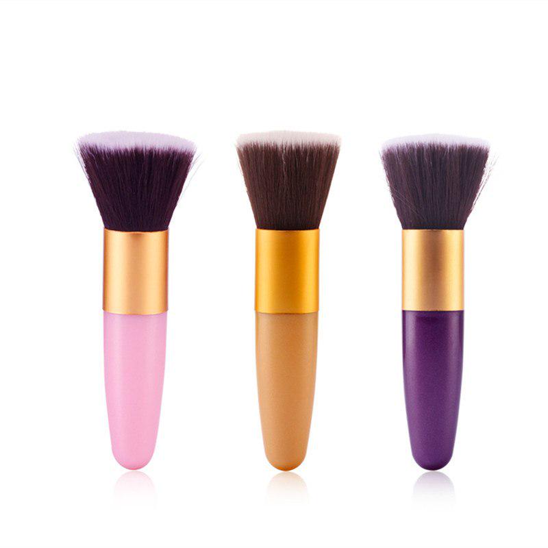 Buy 1Pcs Flat Makeup Brushes Powder Liquid Foundation Blush Brush