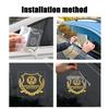 Volkswagen Nickel Metal Sticker Car Body Window Trunk Decor Decal for VW GTI Scirocco CC Touareg Passat Polo Touran Caddy Tiguan