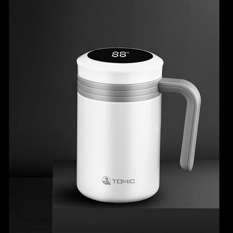 TOMIC Smart Handle Titanium Insulated Mug