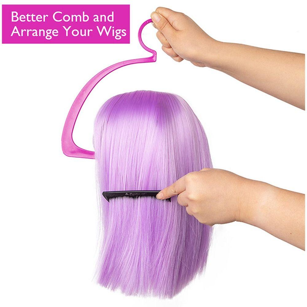 Hairpiece Hang Holder Hanging Wig Drying Stand Multifunctional Wig Stands Hat Wig Display Holders