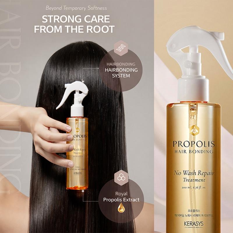 Kerasys Propolis Hair Bonding No-Wash Repair Treatment 200ml