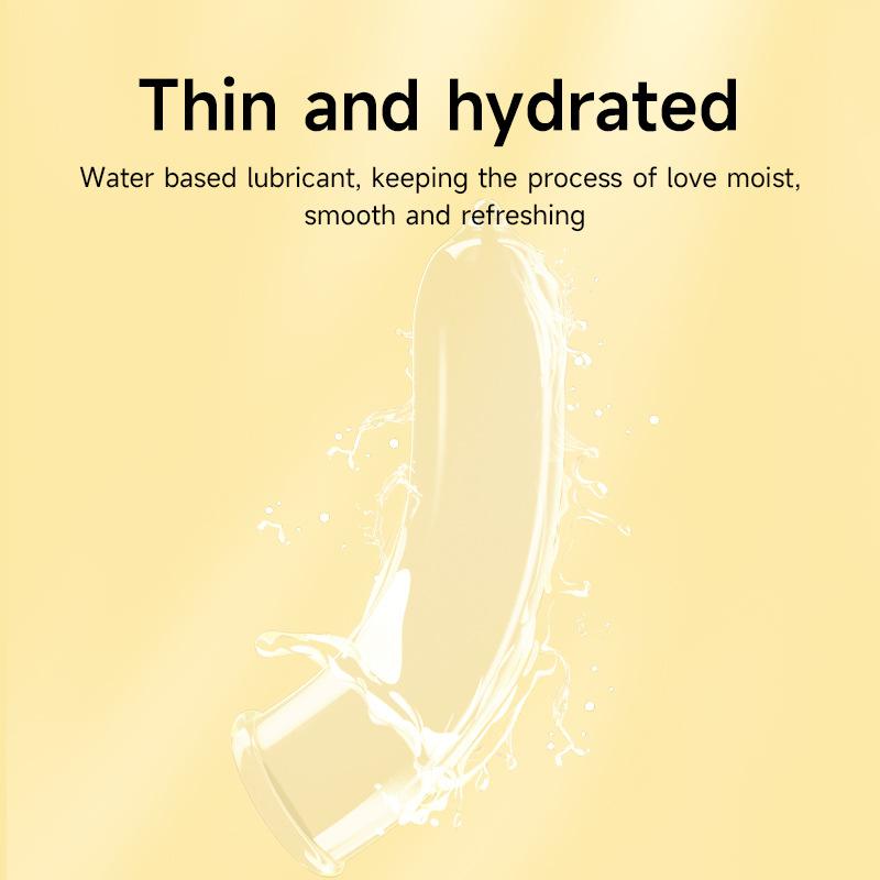 001 Ultra-thin 56mm Condom Super Lubrication Transparent Natural Latex Condom Safe Sex Sex Product for Male