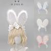 Sweet Plush Rabbit Ears Kc Headband Comic-Con Maid Rabbit Ears Hair Accessories Lolita Bow Rabbit Ears Headdress