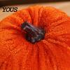 Autumn Harvest Decor 5 Pcs Fall Fabric Pumpkin Decor, Thanksgiving Farmhouse Stuffed Decorations Decoration, Small Faux Pumpkins for Home