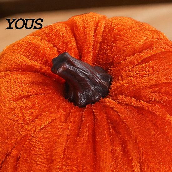 Autumn Harvest Decor 5 Pcs Fall Fabric Pumpkin Decor, Thanksgiving Farmhouse Stuffed Decorations Decoration, Small Faux Pumpkins for Home