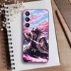 B-Bleach Anime K-Kuchiki Phone Case For Samsung Galaxy A73,A21s,A22,A31,A52,A53,A71,A41Soft Black Shell