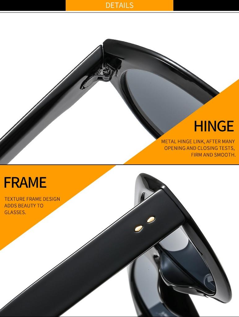 QSKY Retro Oval Women Sunglasses Cheap Trendy Big Sunglasses 2025 Fashion Custom Sunglasses for Women