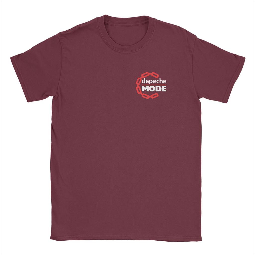 Oversize T-shirt Letni Elektroniczny Rock Depeche Cool Mode Koszulki Czysta Bawełna T-shirt Męski Duży Rozmiar Krótki Rękaw Koszulki