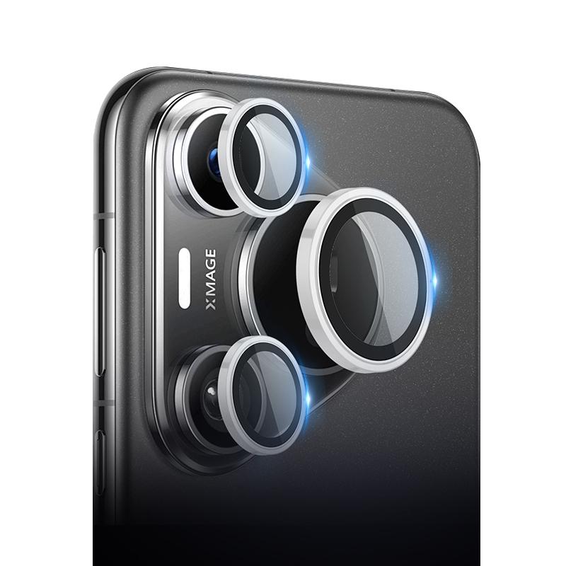 

X-LEVEL AR Spotlight Series For Huawei Pura 70 Pro/Pura 70 Pro+ Camera Lens Protector Set Tempered Glass Silver