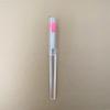 Tragbarer Silikon-Lippenpinsel mit Deckel - Staubdichter kleiner Lippenstift-Applikator