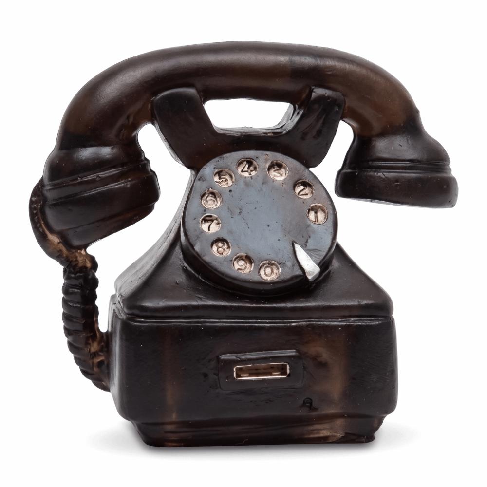 Resin Retro Resin Miniature Tabletop Ornament  Photo Shooting Scene Auxiliary Prop phone