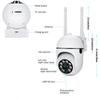 200W 5Ghz a 2,4GHz Wifi IP kamera HD 1080P IR plnobarevné noční vidění Zabezpečení Venkovní bezdrátová sledovací kamera AI Sledování člověka  (1/2/4 ks)