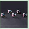 Murano Handmade Women's Jewelry Beads Wholesale Making Diy Beads Flower Transparent Round Glass Beads Lampwork