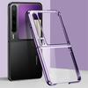 For Huawei Pura X Case Electroplating Transparent PC Phone Cover