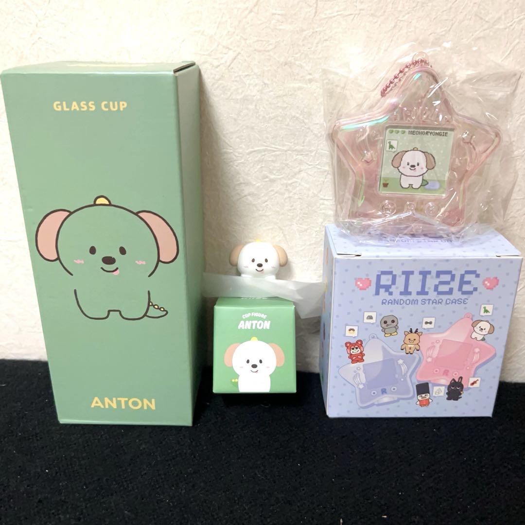 

[USED] Riize Park Korea Star Case Glass Cup Figure Anton