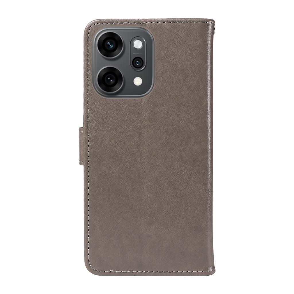 For Oppo Reno14 Pro 5G (China)/Oppo Reno14 Pro 5G (Global) Leather Wallet Case Cat Bee Pattern Phone Cover Stand