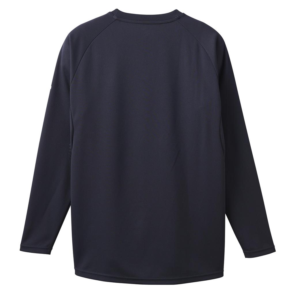 DESCENTE Long Sleeve Volleyball Easy Arm Flying Yuki Navy T-Shirt, Movement, Receive, Ishikawa,