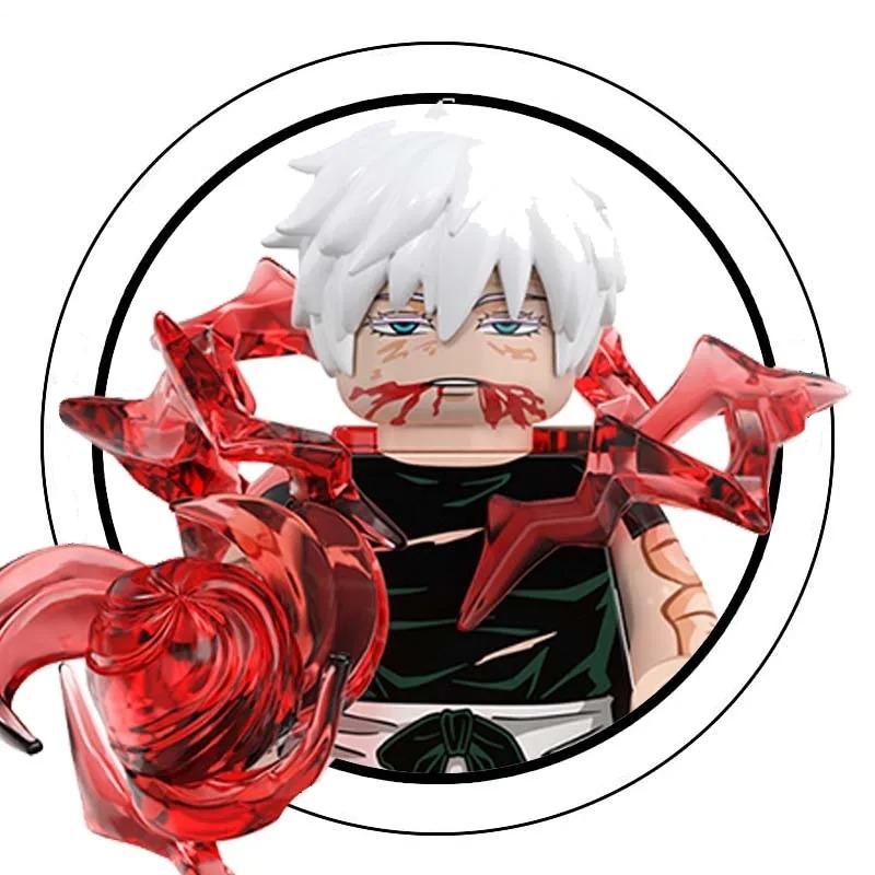 WM6202 WM6201 WM6200 WM6140 WM6139 Jujutsu Kaisen Byggeklosser Mini Actionfigur Itadori Yuji Gojo Satoru Ryomen Gaver Leker