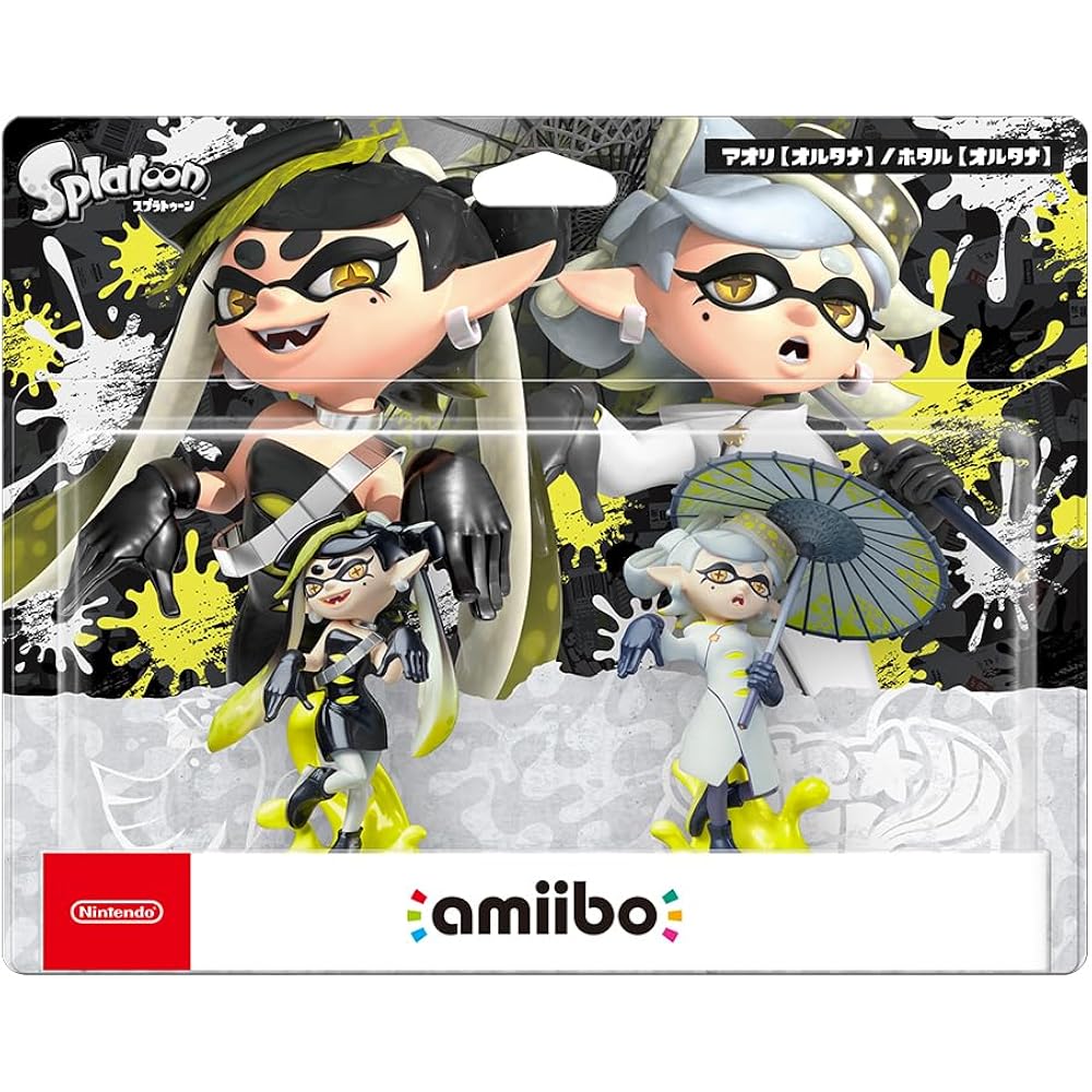 amiibo Shio Colors Set [Aori [Alternator]/Firefly [Alternator]] (Splatoon Series)