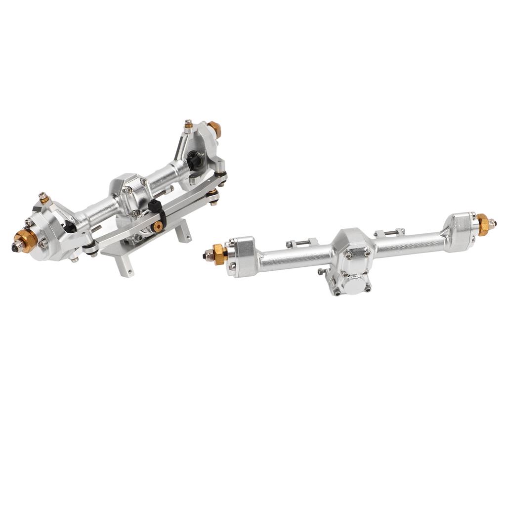 RC Front Rear Axle Assembly CNC Machined Hardened Steel Aluminum Alloy RC Front Rear   Axle for   SCX24 1Celsius24