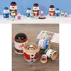 Charming Russian Wooden Matryoshka Doll Set Five Layers Perfect For Home Decor Gifts