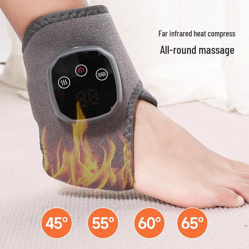Smart Multi-Functional Foot & Ankle Massager with Temperature Control and Hot Compress