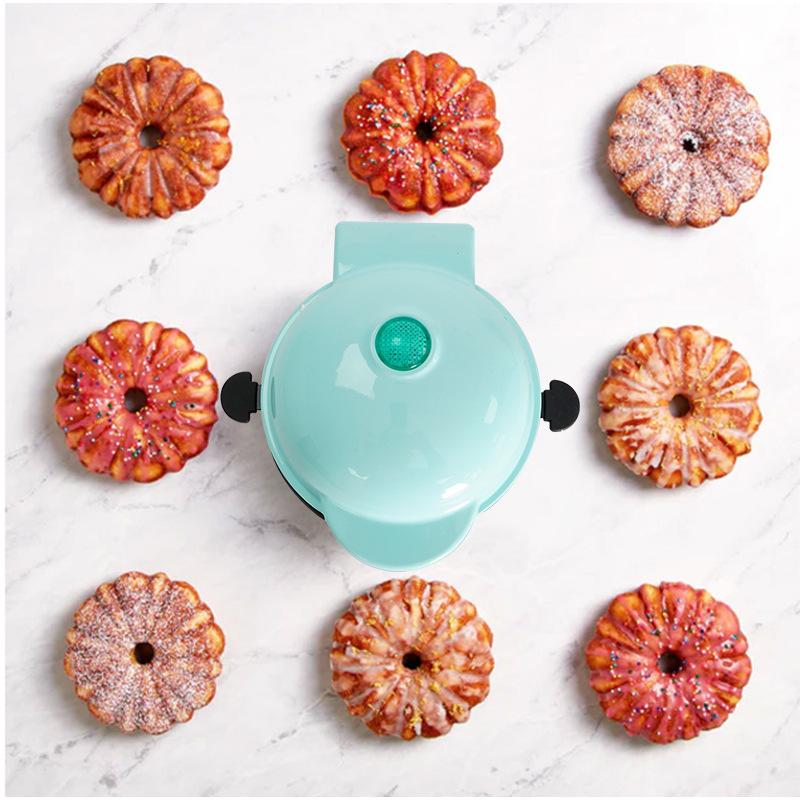 Electric Cake Maker Mini Waffles Bowl Breakfast Machine Non-Stick Cupcake Muffin Oven Pumpkin Pie Molds Egg Cake 110V/220V