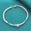 Snake Chain Bracelet Silver Party Jewelry