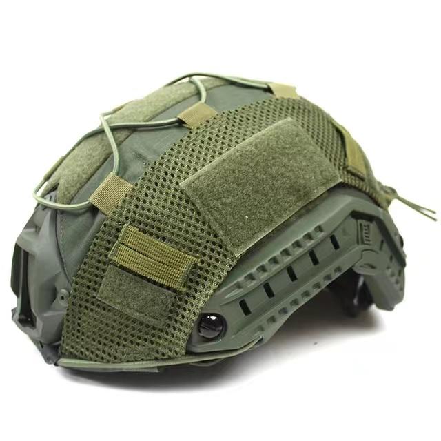

FAST Tactical Helmet Camouflage CP Camouflage 1000D Nylon Hunting Military Camouflage Helmet Cover Аксесуари з еластичною мотузкою