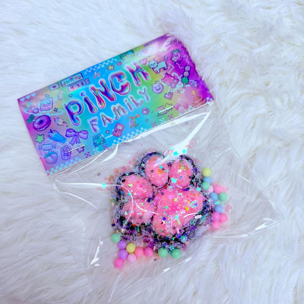 Super Soft Plush Cat Claw Blind Bag: Music Pinch Decompression Toy