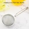 Stainless Steel Teas Infuser Spoon Herbal Teas Strainer Sphere with Handle Rustproof Kitchen Teas Filter Accessories