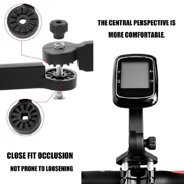 Front Bicycles Computer Mount Adjustable Mount for Cycling Computer Extended Mount, Mountain Bikes Stem Extension Holder