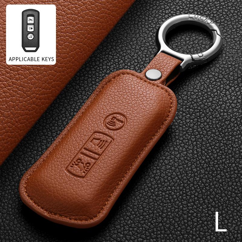 

Leather Car Remote Key Case Shell For Honda Sh 125 Forza 350 250 750 Adv 150 X-Adv Sh300 150 Sh150I Auto Key Garnish Accessories