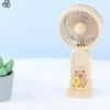 Mini Portable USB Cartoon Fan - Handheld Student Gift