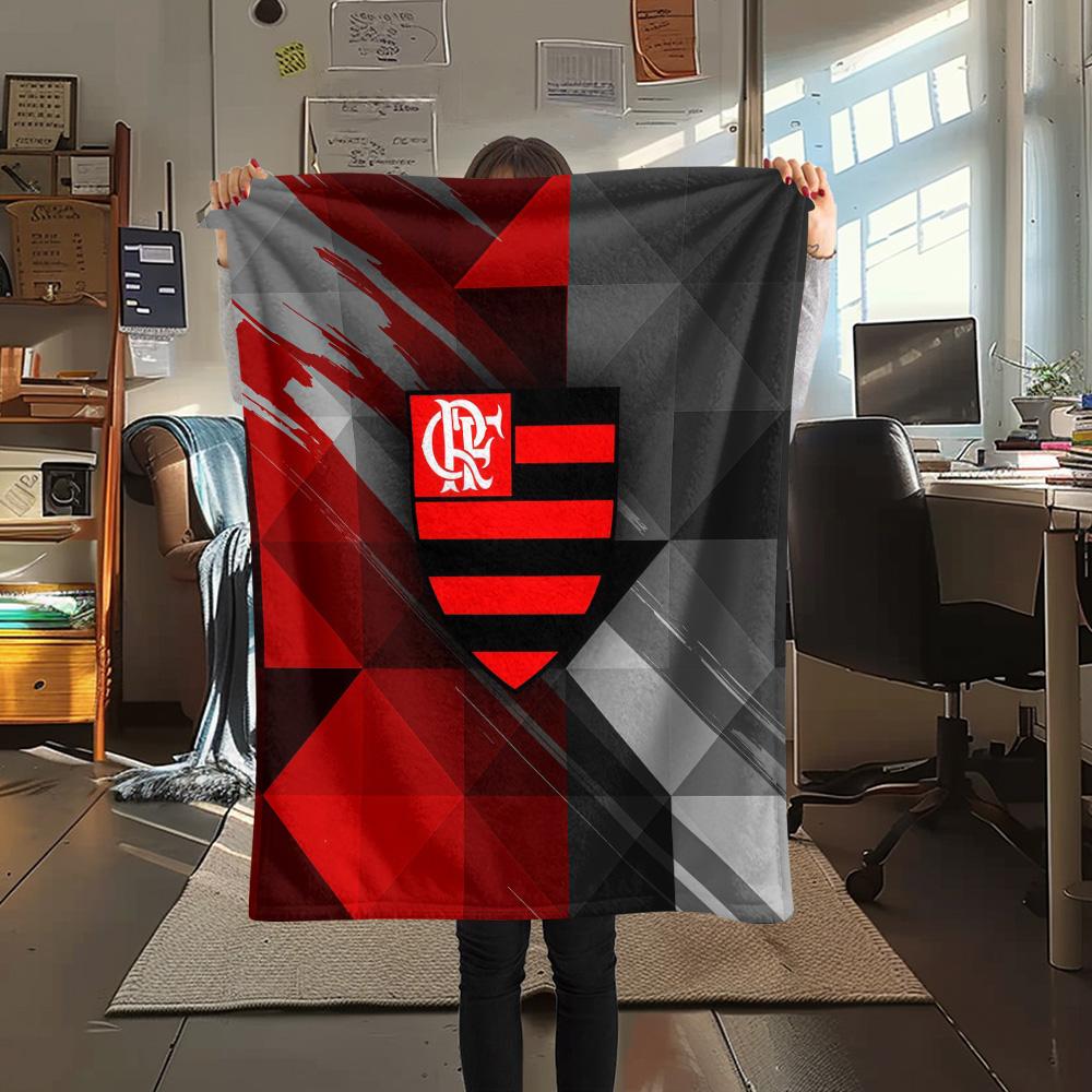 Clube de Regatas do Flamengo Flannel Blanket, High quality Comfortable for All Seasons, Home Decor, Warmth and Comfort